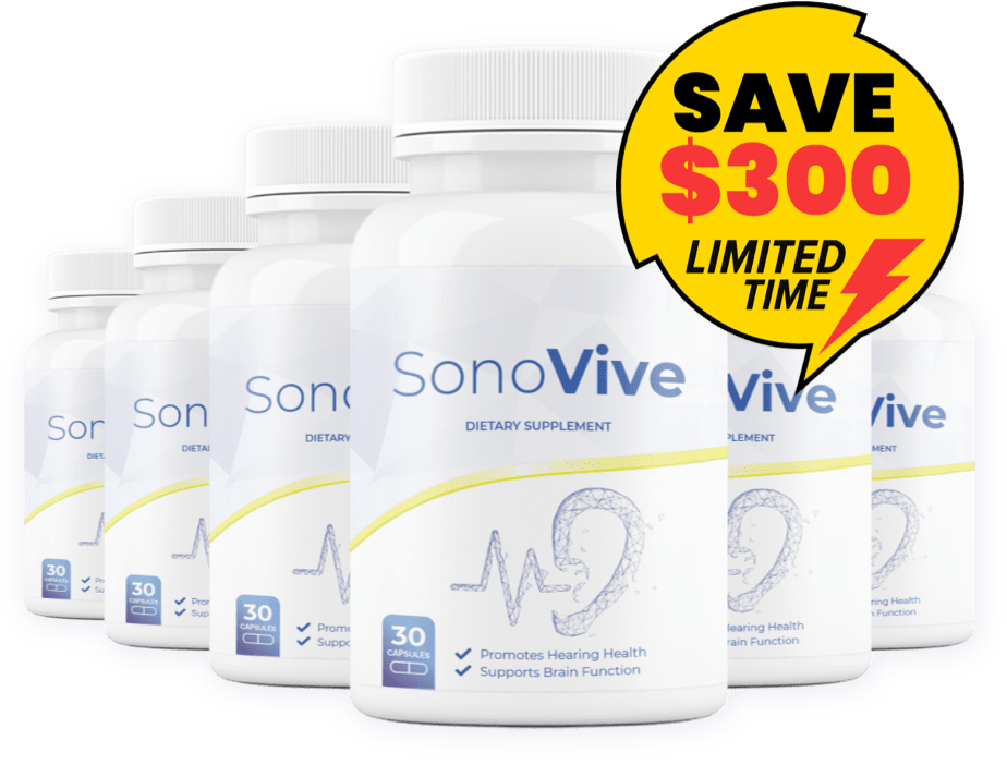 SonoVive promotes hearing health and supports brain